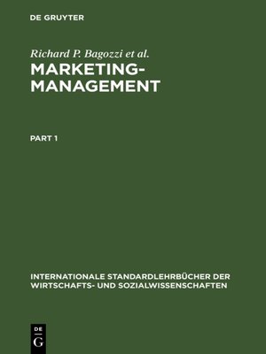 cover image of Marketing-Management